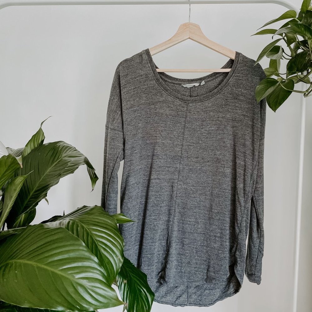 Athleta Studio Scoop Neck Oversized Sweatshirt